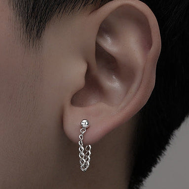 „AURELIA Chain Studs" – Ohrstecker in Silber