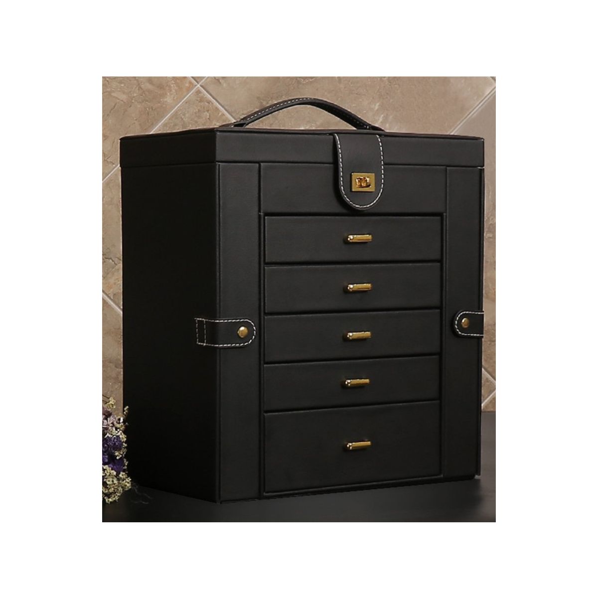 "Eleganza Black" – Der Premium-Schmuckkasten