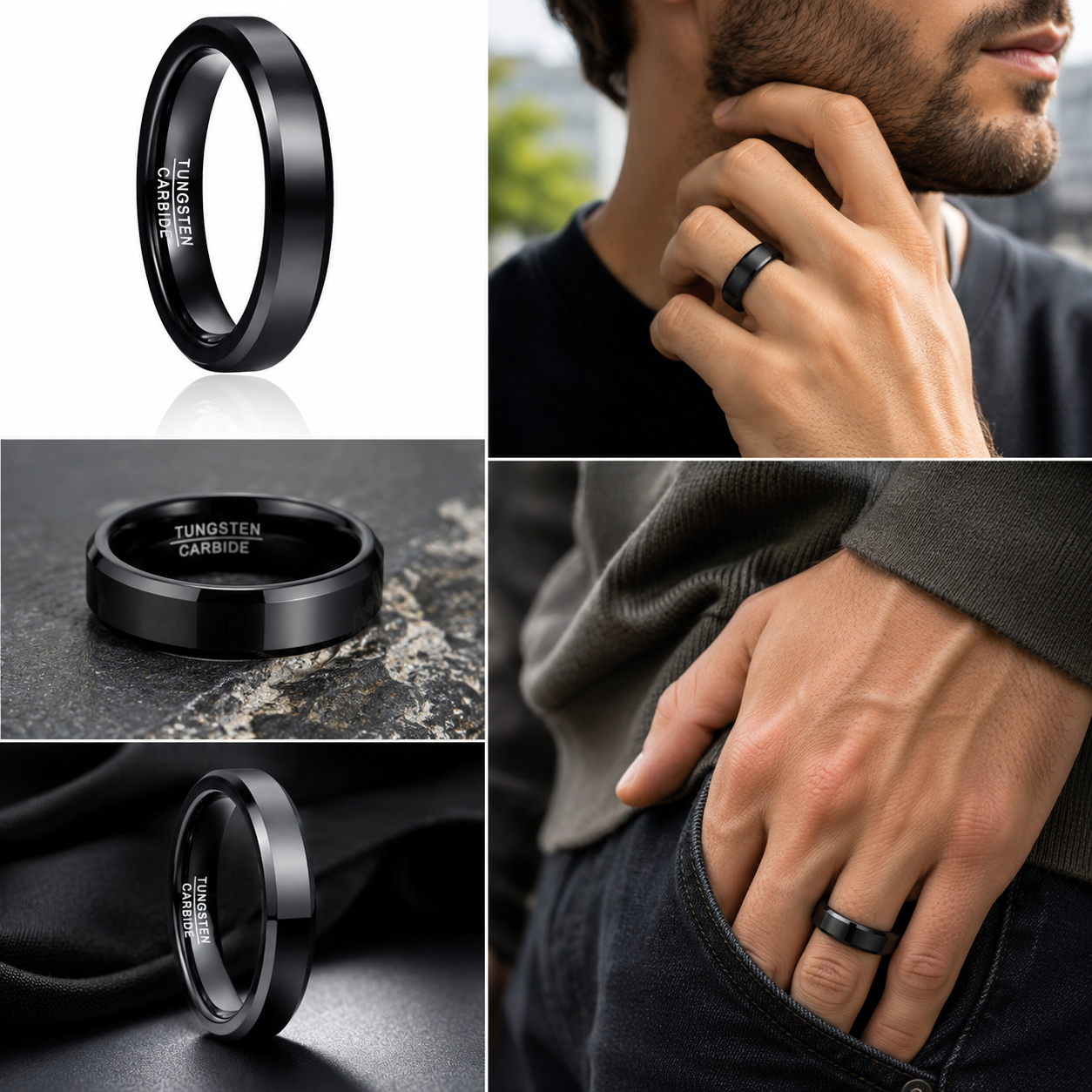 "Black Forge"- Ring für Sie & Ihn