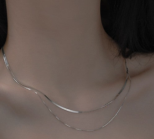 "Layered Grace" - Stilvolle Doppelkette