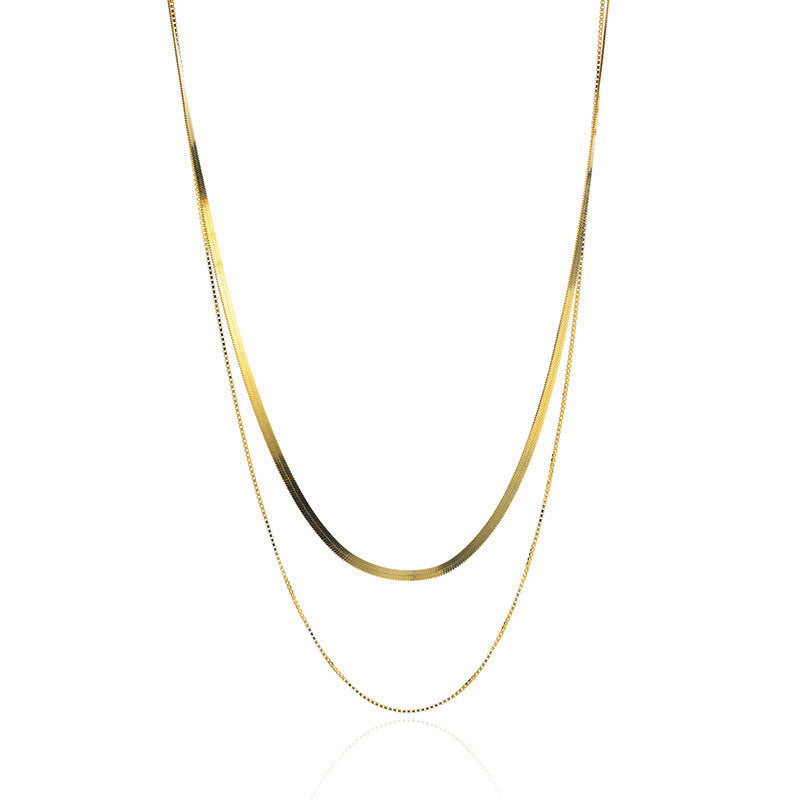 "Layered Grace" - Stilvolle Doppelkette