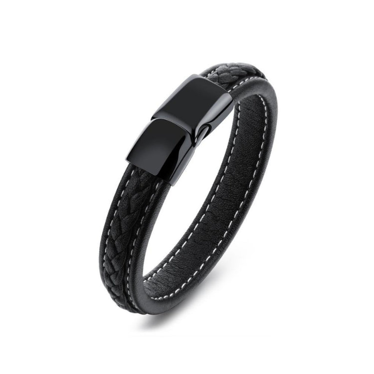 „Black Stitch“ – Kunstleder & Edelstahl